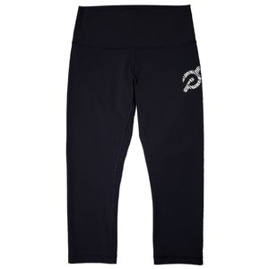 Women's Lululemon Peloton Zebra Wunder Under Crop Leggings